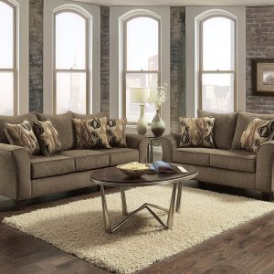 Cafe Sofa And Loveseat Set