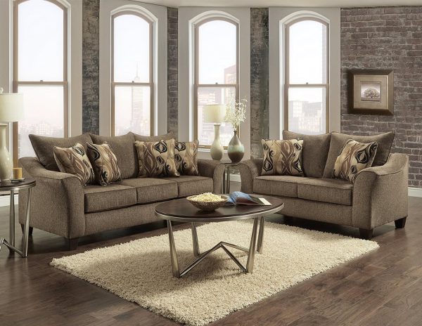 Cafe Sofa And Loveseat Set